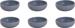Palmer Schaal Sandy Loam 12 cm Blauw Stoneware 6 stuks