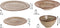 Palmer Serviesset Earth Stoneware 6-persoons 24-delig Bruin