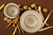 Palmer Serviesset Earth Stoneware 6-persoons 24-delig Bruin