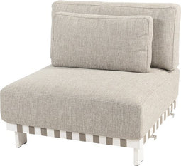 Paloma modular middenelement wit aluminium 4 Seasons Outdoor