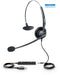 Yealink UH33 - Headset - Mono USB met ruisonderdrukking - Zwart