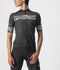 Castelli Fietsshirt Korte Mouwen Dames Zwart Wit - FENICE JERSEY LIGHT BLACK WHITE-M