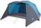vidaXL - Tent - met - luifel - 4-persoons - waterdicht - blauw