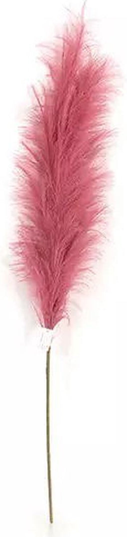 Pampas Gras 60 cm Donker rood kunstplant