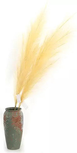 Pampas Gras 60 cm Warm geel kunstplant