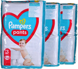 PAMPERS Pieluchomajtki Pants 3 204 szt + GRATIS