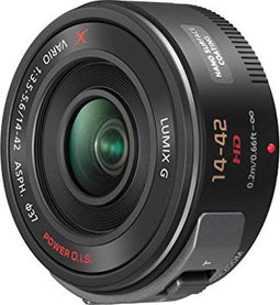 Panasonic 14-42mm - f/3.5-5.6 PowerZoom - groothoek zoomlens - Zwart
