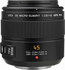 Panasonic 45mm - f/2.8 LEICA Macro - macrolens