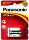 Panasonic 9V Pro Power 6LR - 1 stuk