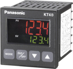 Panasonic AKT4B113100 Temperatuurregelaar K, J, R, S, B, E, T, N, PL-II, C, Pt100, Pt100 -200 tot +1820 °C Analoge stro