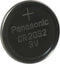 Panasonic CR2032 - DL2032 225mAh 3V lithium knoopcelbatterij - 1 stuk