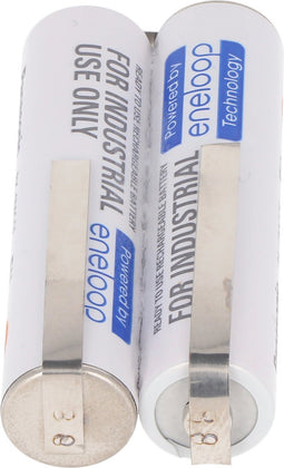Panasonic Eneloop-batterij geschikt voor Waterpik Sensonic Plus SR-3000 E tandenborstel, 2,4 volt spanning en 750 mAh capaciteit