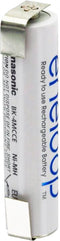 Panasonic Eneloop BK-4MCC Micro AAA met U-vormige soldeertab