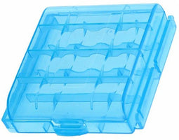 Panasonic eneloop lader BQ-CC65 incl. LCD-display, 4 eneloop AAA Micro en AccuCell AkkuBox Blue