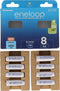 Panasonic Eneloop Mignon 8-pack incl. 2 AccuCell-batterijdozen Gratis