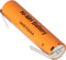 Panasonic Flat Top HHR-70AAAE4 NiMH-batterij 1,2 V 700 mAh / AAA met soldeerlip U-vorm
