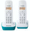 Panasonic KX-TG1612 DECT-telefoon Blauw, Wit Nummerherkenning