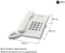 Panasonic KX-TS500 - DECT telefoon met antwoordapparaat - Wit