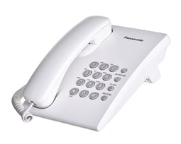 Panasonic KX-TS500PDW telephone Analog telephone White