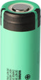 Panasonic NCR18650A 3.6V 3100mAh Li-Ion batterij onbeschermd, let op afmetingen 64.9x18.1mm