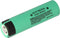 Panasonic NCR18650A 3.6V 3100mAh Li-Ion batterij onbeschermd, let op afmetingen 64.9x18.1mm
