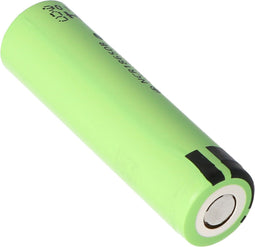 Panasonic NCR18650B Li-ion accu zonder kop, platte 65,3x18,5mm 3,6-3,7V 3400mAh voor laagspanningstoepassingen