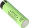 Panasonic NCR18650B Li-ion accu zonder kop, platte 65,3x18,5mm 3,6-3,7V 3400mAh voor laagspanningstoepassingen