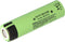 Panasonic NCR18650B Li-ion accu zonder kop, platte 65,3x18,5mm 3,6-3,7V 3400mAh voor laagspanningstoepassingen