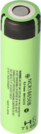 Panasonic NCR18650B Li-ion accu zonder kop, platte 65,3x18,5mm 3,6-3,7V 3400mAh voor laagspanningstoepassingen