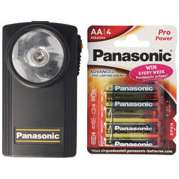 Panasonic PowerMax3 economy pack Mignon / AA + flashlight