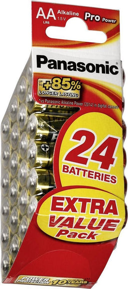 Panasonic Pro Power Mignon / AA / LR6-batterijen in een set van 24