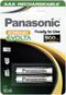 Panasonic Recharge Accu Power AAA, 800 mAh Nikkel-Metaalhydride (NiMH)