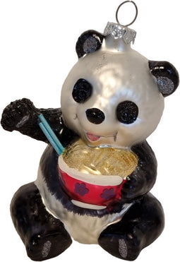 Panda kerstbal - Jack Mensinga Kerstcollectie