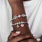 Pandora Moments Hartjes Met Witte Zirkonia Bedel.