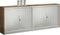PANELENSET (ombouw t.b.v. roldeurkast) breed 240CM diep 43CM bladkleur Lichtgrijs