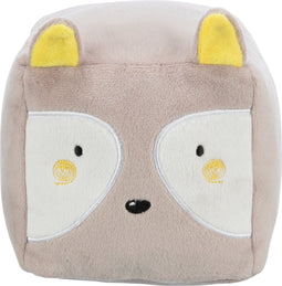Trixie - Hondenspeelgoed - Pluche Kubus - Vos - 13 CM
