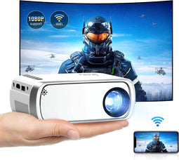 Pankaji - Mini Beamer - Full HD 1080p - WiFi Draagbaar