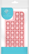iMoshion Hoesje Geschikt voor iPhone 8 Plus / 7 Plus Hoesje Siliconen - iMoshion Pop It Fidget Toy - Pop It hoesje - Roze