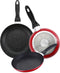 Pannenset San Ignacio Rood 3 Onderdelen Aluminium