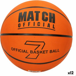 Basketbal Match 7 Ø 24 cm (12 Stuks)
