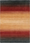 Panorama Black Terra Vloerkleed - 90x160 - Rechthoek - Laagpolig Tapijt - Modern - Meerkleurig