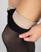 Pantique Amsterdam - Fleece panty - Maat L/XL - Huidskleur - Zachte panty - Thermo panty - Warme panty