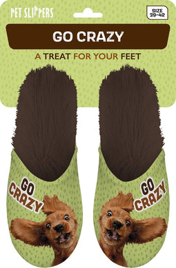 Pantoffel Go Crazy Hond 39-42