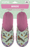 Pantoffel tuinvogels groen / roze Maat 39-42