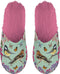 Pantoffel tuinvogels groen / roze Maat 39-42