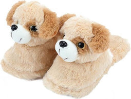Pantoffels pluche hond kids maat 28-30.