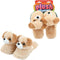 Pantoffels pluche hond kids maat 28-30.