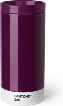 Pantone Drinkbeker - To Go - RVS - 430 ml - Aubergine 229 C