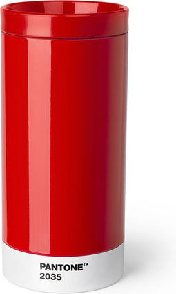Pantone Drinkbeker - To Go - RVS - 430 ml - Red 2035 C