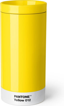 Pantone Drinkbeker - To Go - RVS - 430 ml - Yellow 012 C